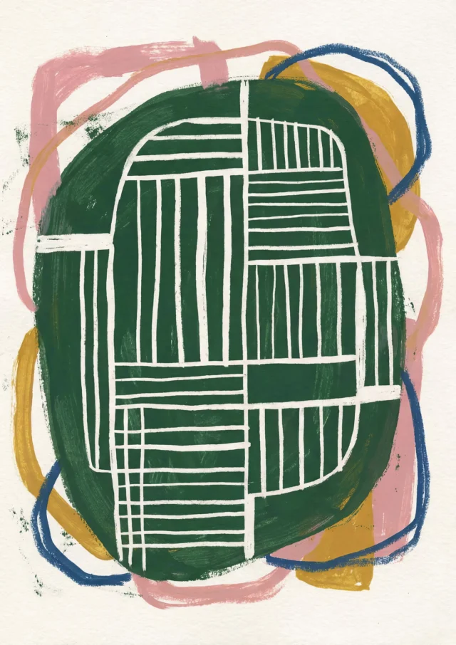 Verdant Grid Narrative Artwork | FineCult