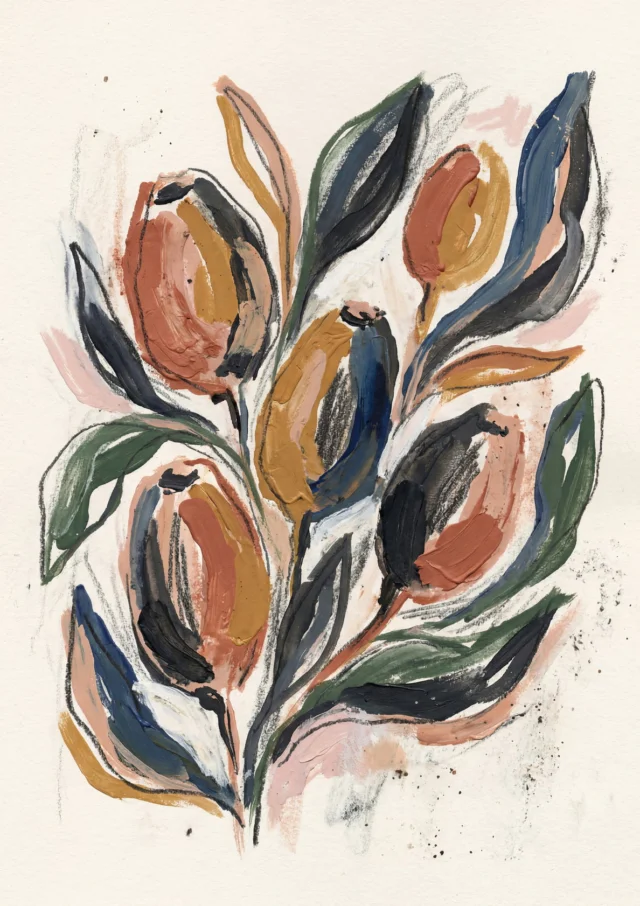 Autumnal Bloom Reverie Artwork | FineCult