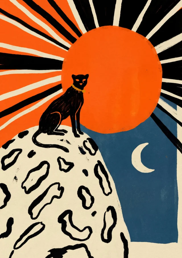 Solar Panther Vigil Artwork | FineCult
