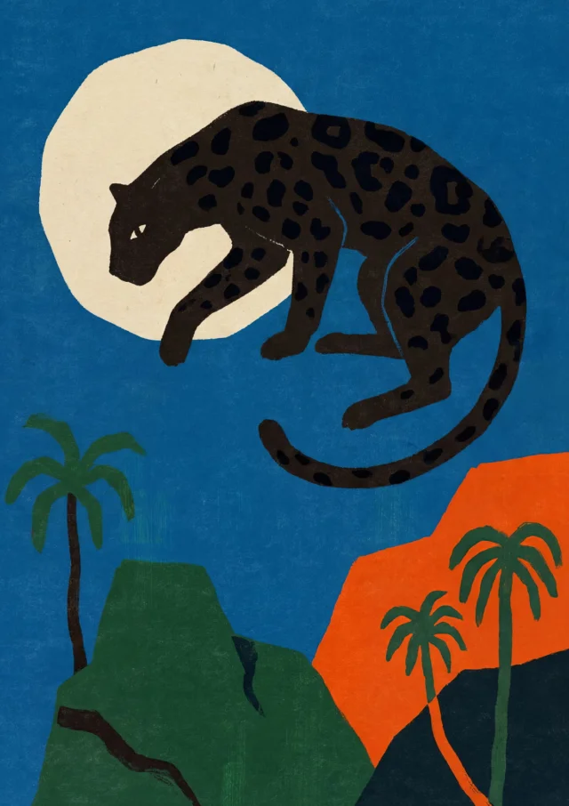 Midnight Oasis Prowl Artwork | FineCult