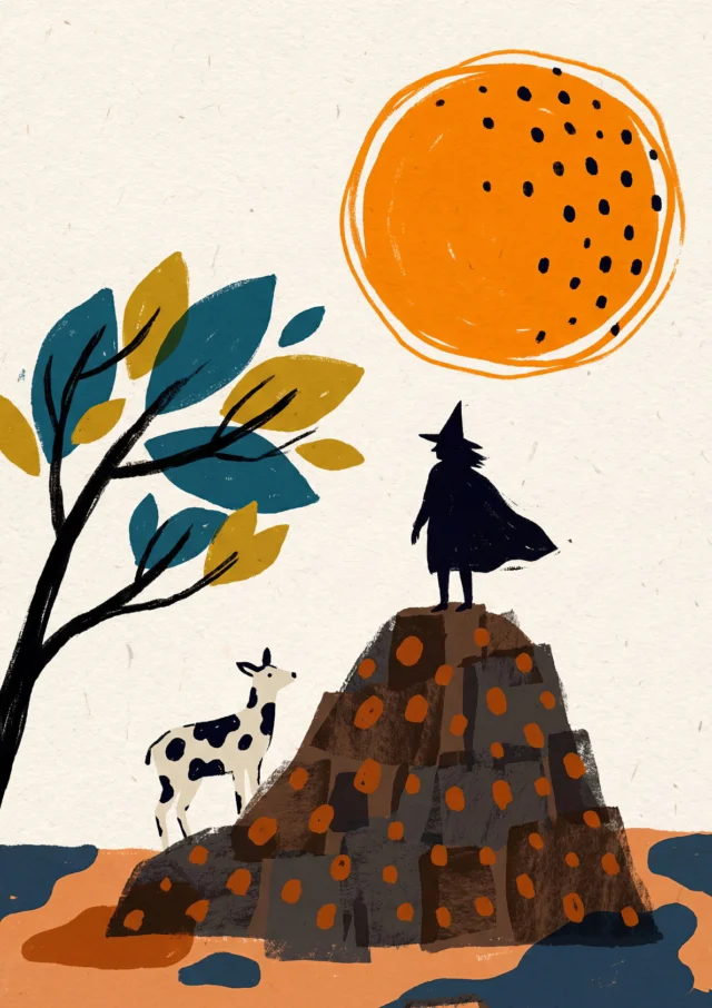 Witch's Autumnal Watch Artwork | FineCult