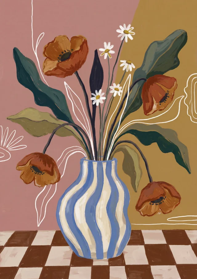 Sienna Bloom Study Artwork | FineCult