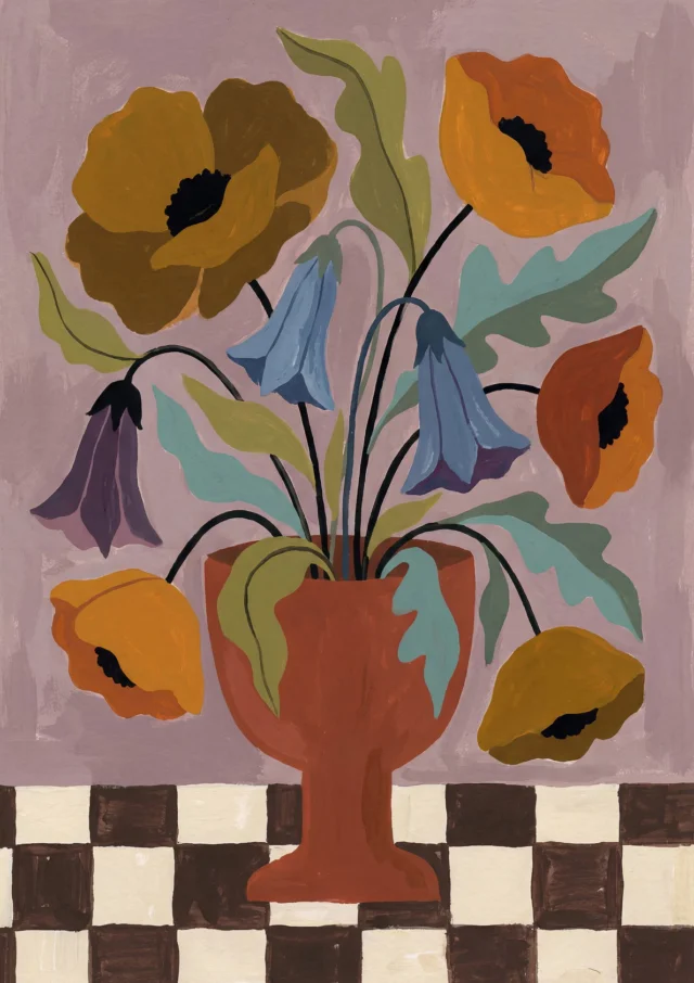 Dusk Florals Interlude Artwork | FineCult