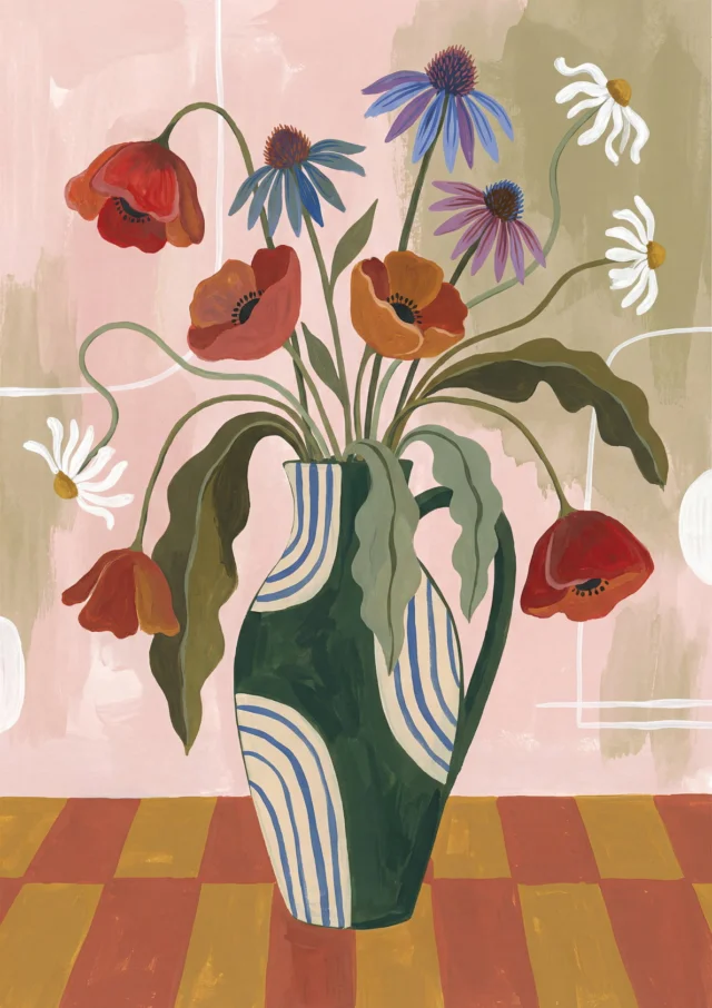 Refracted Garden Radiance Artwork | FineCult