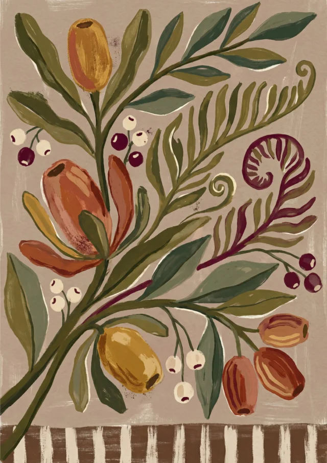 Wildwood Hearth Tapestry Artwork | FineCult