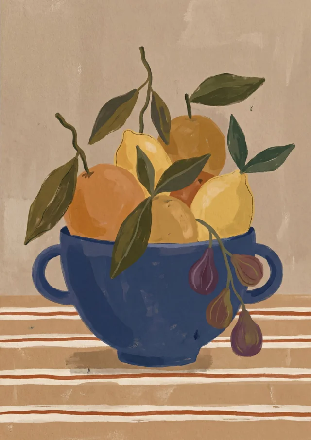 Citrus Grove Stillness Artwork | FineCult