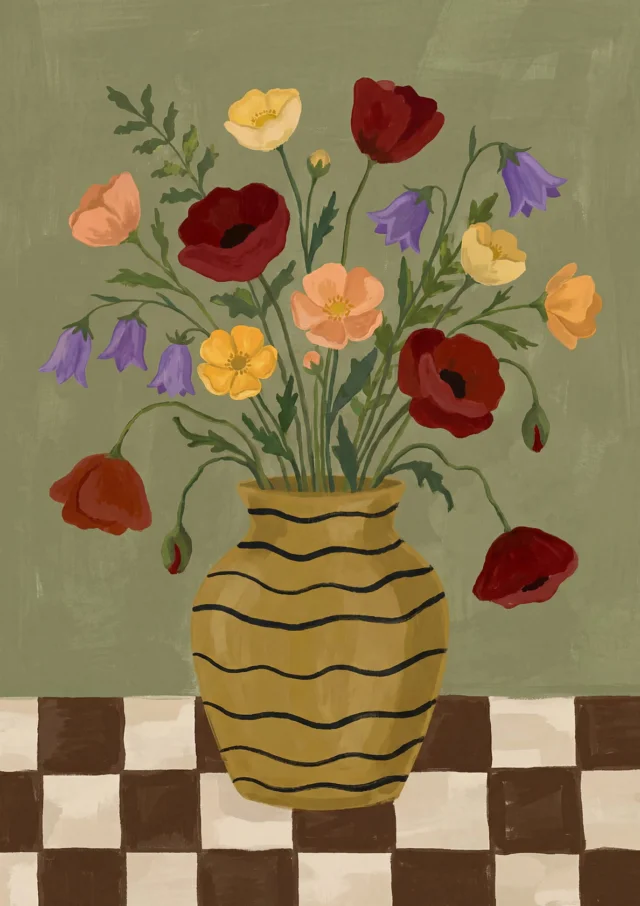 Woven Botanical Epoch Artwork | FineCult