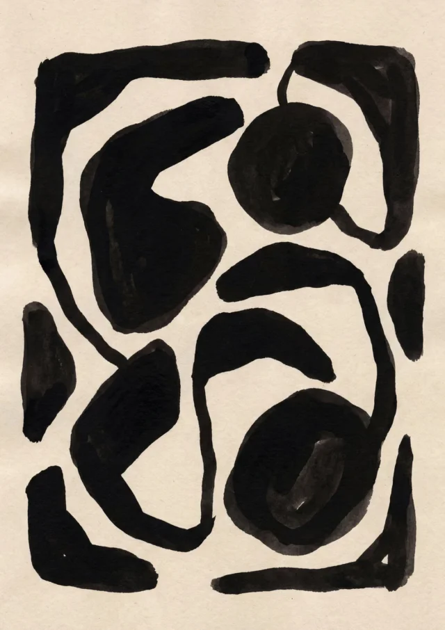 Midnight Ink Rhythm Artwork | FineCult
