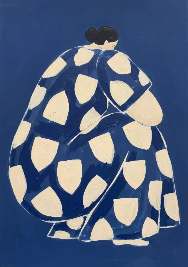 Lunar Patterned Reverie Artwork | FineCult