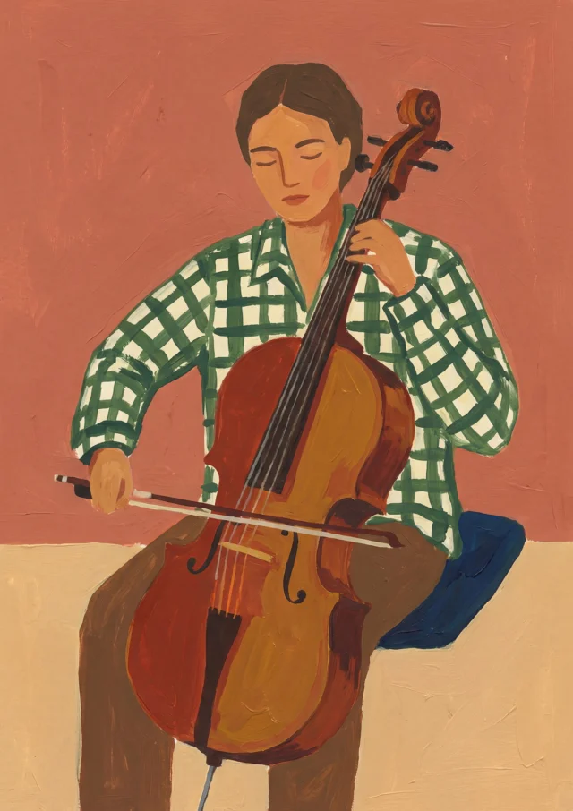 Resonant String Serenade Artwork | FineCult
