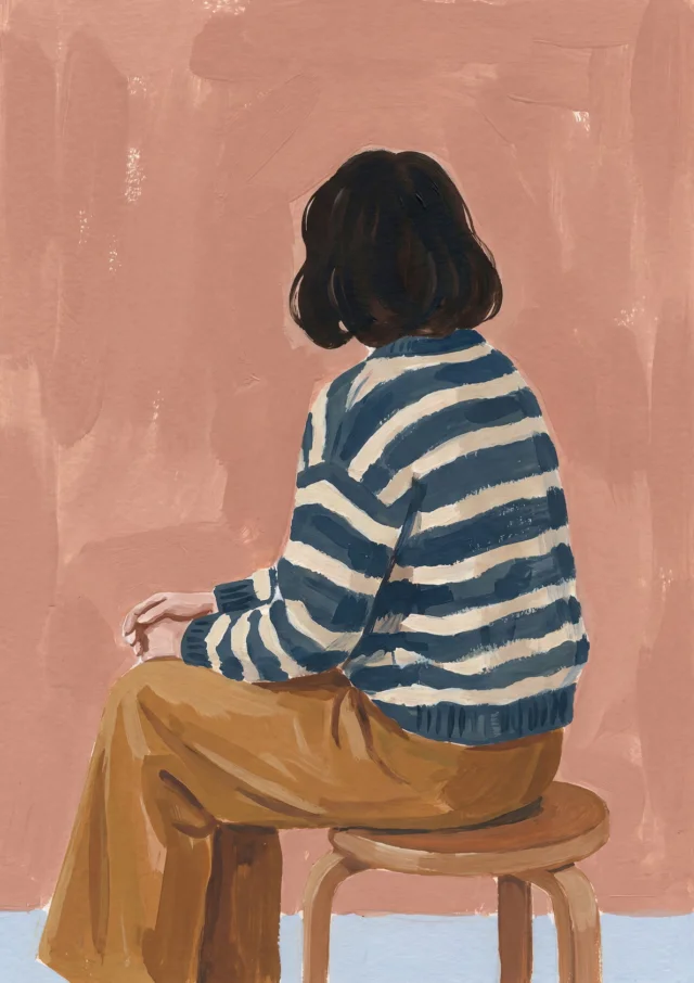 Quietude In Stripes Artwork | FineCult