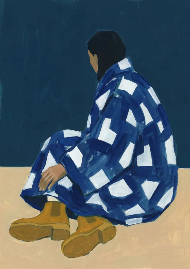 Checkered Stillness Artwork | FineCult