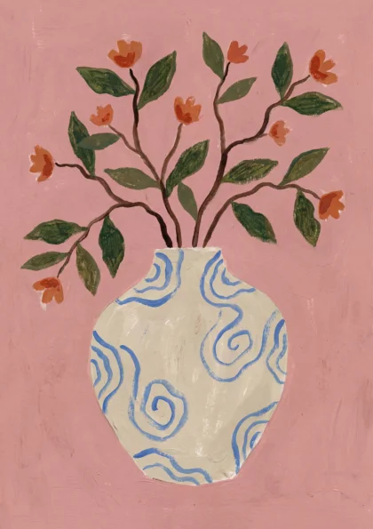Blossoms in Spirals