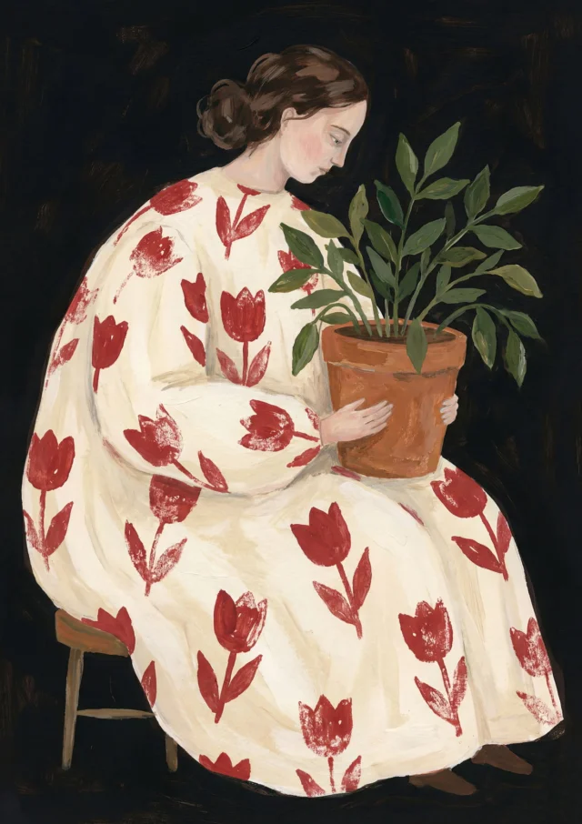 Floral Vessel Devotion Artwork | FineCult