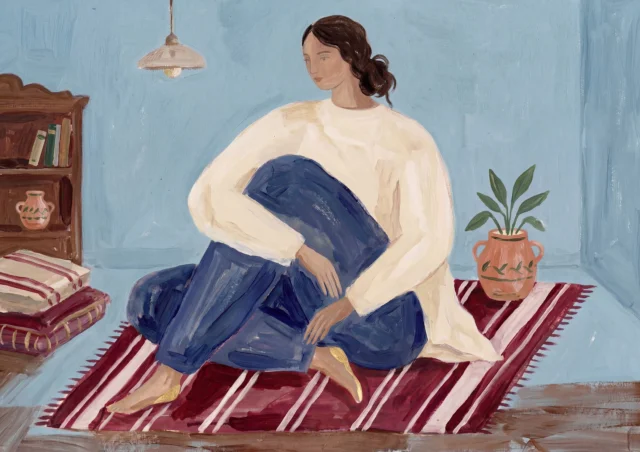 Azure Interior Respite Artwork | FineCult