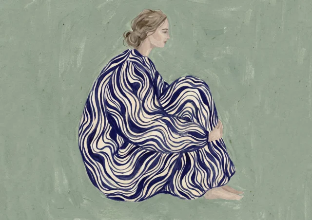 Flowing Patterned Reverie Artwork | FineCult